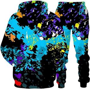 Survêtements d'entraînement de gymnastique à capuche en deux pièces de haute qualité conception de sublimation complète pour l'automne prix très bas - Product Image 4