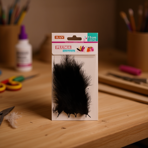 อิลัน พลูมา 13 ซม. สีดำ วัสดุสำหรับงานฝีมือ - Product Image 3