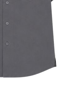 Customized Gray Oversized Casual Men <b>Shirt</b> <b>Half</b> Sleeve Cuban Collar <b>Button</b> Up Loose Fit Summer Streetwear Fashion Top Wear <b>Shirt</b> - Product Image 6