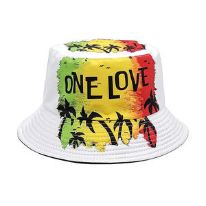 Sombreros de Cubo Personalizados con Impresión por Sublimación, Logotipo Personalizado, para Hombre y Mujer, Color Negro, Deportivos, Casuales, a Todo Color - Product Image 4
