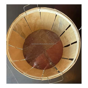 Paniers rustiques en bois pour la récolte des crabes, conteneurs robustes et écologiques fabriqués au Vietnam - Product Image 3