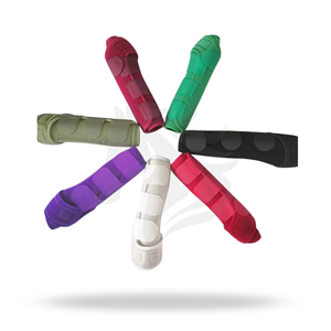 Botas de Tendón Ecuestres para Exteriores Marca JUNDA Premium, Accesorios de Equitación, Protector de Piernas de Tela, Modelo S-M-L JDMJ07 - Product Image 1