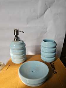 Distributeur en céramique robuste de qualité supérieure 500 ml avec pompe anti-fuite pour hôtels, bureaux, toilettes et éviers de cuisine - Product Image 4