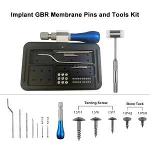 Sistema GBR para Guía de Membrana Ósea, Kit de Instrumentos Quirúrgicos para Rehabilitación de Implantes Dentales, Set de Precisión Profesional - Product Image 5