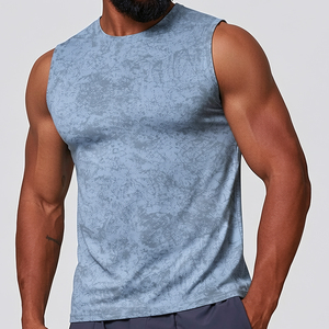 เสื้อกล้ามสำหรับผู้ใหญ่แบบยูนิเซ็กซ์ แบรนด์ Thread & Feathers - ผลิตจากผ้าผสมไม้ไผ่และฝ้าย ระบายอากาศได้ดี แห้งเร็ว ลายเสือดาว สไตล์ชุดบาสเก็ตบอล - Product Image 1