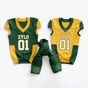 ZYLO Venta al por Mayor de Uniformes de Fútbol Americano Personalizados por Sublimación, Uniformes de Fútbol Americano de Talla Grande para Jóvenes y Entrenamiento Universitario - Product Image 1