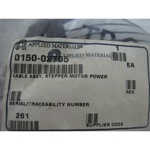สายเคเบิล AMAT 0150-02795 สำหรับมอเตอร์สเต็ปเปอร์ - อุปกรณ์และอะไหล่เซมิคอนดักเตอร์ระดับโลกที่เชื่อถือได้ - Product Image 1