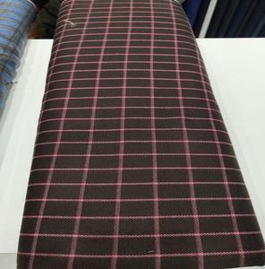 Tela Tejida con Diseño a Cuadros, Material Textil de Poliéster y Algodón para Trajes, Camisas, Confección de Prendas, Rollo de Tela para Uso en Prendas de Vestir - Product Image 3