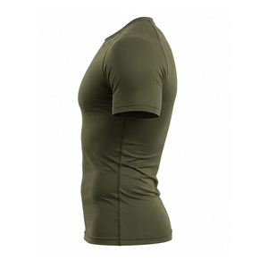 T-shirt de compression personnalisé pour homme, vêtements de sport, séchage rapide, respirant, extensible, fitness, entraînement, haut athlétique, vente en gros UE US - Product Image 1