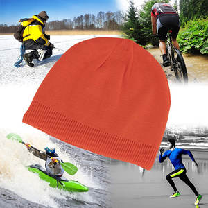 Gorros de Punto Cómodos para Hombre, Diseño a Rayas de Colores, Logotipo Personalizado, Gorros de Invierno Hechos a Mano, 100% Algodón, Gorro de Punto Unisex para Adultos - Product Image 3