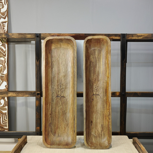 Home Decor Natural Brown XL Christian Cross Engraved <b>Rustic</b> Prayer Candle Dough Bowl Religious Gift Christmas Church Centerpiece - Product Image 4