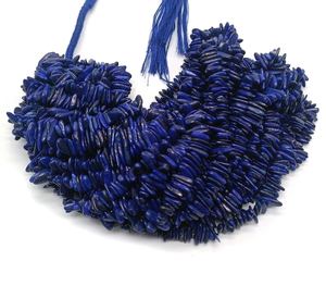 Natural Lapis Lazuli Uncut Nugget Shape Beads Strand 5mm Loose Lapis Gemstone Beads <b>String</b> For Jewelry Bracelet Necklace Making - Product Image 2