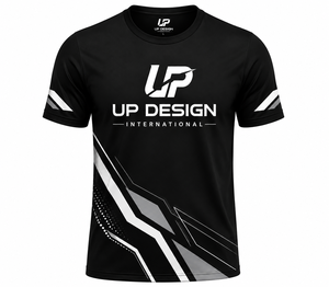 Custom Sublimation Sports T <b>Shirt</b> Quick Dry <b>Polyester</b> Crew Neck Athletic Training Gym Running Tee OEM ODM - Product Image 2