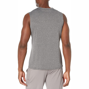 Débardeur de sport en polyester pour homme, vêtement de sport vierge, débardeur musculaire, débardeur de sport pour la remise en forme et les entraînements - Product Image 5