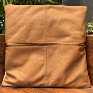 Vente chaude véritable cuir de vachette carré coussin de chaise Vintage avec ton argent cheval Bit matériel coussin coussin salle à manger banc siège - Product Image 6