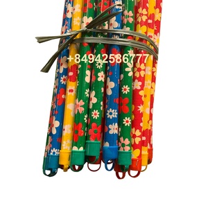 FM-BR1 Fulmex Vietnam usine de 120 cm PVC-enduit Eucalyptus bois balai pelle à poussière vadrouille ensemble facile maison nettoyage PET sac inclus - Product Image 1