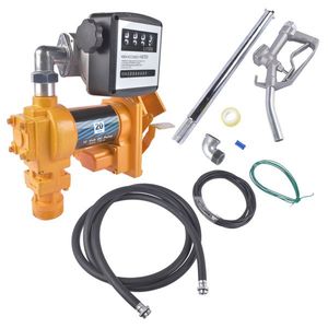 Pompa di Trasferimento Carburante Portatile 12V 20GPM per Benzina e Diesel, Autoadescante a Turbina con Cavo da 6m e 1 Anno di Garanzia, Gialla - Product Image 5
