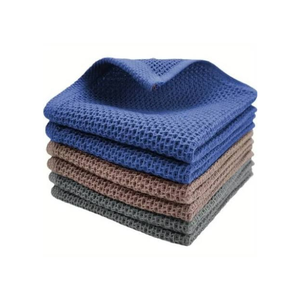 Eco Consious <b>Kitchen</b> Linen Tea <b>Towel</b> Cotton Waffle Dish Cloth Quick Dry Highly Absorbent Reusable OEM ODM Wholesale Supplier - Product Image 5