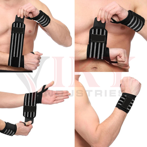 Sangles de protection pour les mains, réutilisables, réglables, robustes, personnalisables avec logo, directement de l'usine, pour la gym, les exercices et la musculation - Product Image 3