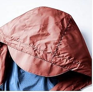 Veste coupe-vent imperméable à capuche avec fermeture éclair intégrale pour le streetwear et les activités de plein air, idéale pour la randonnée - Product Image 3