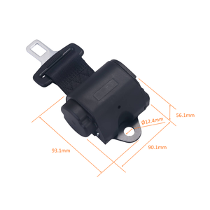 Cinturón de Seguridad de Poliéster de 2 Puntos HO-CEF046 ALR para Vehículos Industriales - Product Image 2