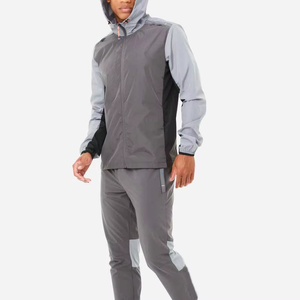 Men Windbreaker Tracksuit Waterproof Nylon Streetwear Track Suit Custom Logo Print OEM ODM Wholesale Factory Supplier - Product Image 1