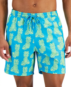 Shorts 2026 de Alta Calidad, Elásticos en 4 Direcciones, Secado Rápido, Shorts de Playa con Estampado de Piña, Shorts de Baño para Hombre - Product Image 3