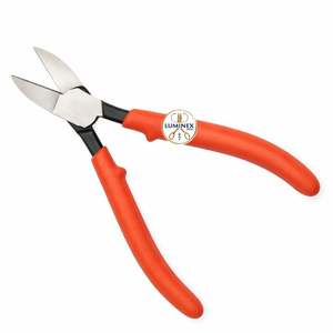 Pince coupante de précision à pointe plate en acier inoxydable avec mécanisme à ressort, coupe-fil de 127 cm, mesure métrique, personnalisable OEM - Product Image 4