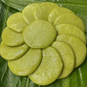 Pastel de Arroz Glutinoso Congelado, Varios Sabores, Color Natural, Postre Servido con Sirope o Leche Condensada - Product Image 1