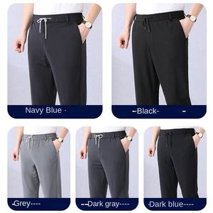 Oversized <b>Men</b> Custom Sweatpants High Quality Custom Quick Dry Formal Casual <b>Sports</b> <b>Trousers</b> Lightweight Stretch Wash <b>Mens</b> Pants - Product Image 3