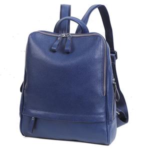 Genuine Leather Women's Fashion Water Proof Summer Backpack High Quality School Travel Multifunctional <b>Bag</b> - Product Image 6