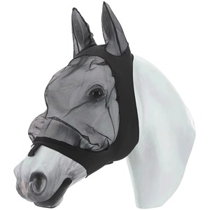 หน้ากากกันแมลงสำหรับม้าแบบปรับได้ ระบายอากาศได้ดี ป้องกันยุง สำหรับขี่ม้ากลางแจ้ง อุปกรณ์ขี่ม้า หน้ากากกันแมลงสำหรับม้า - Product Image 6