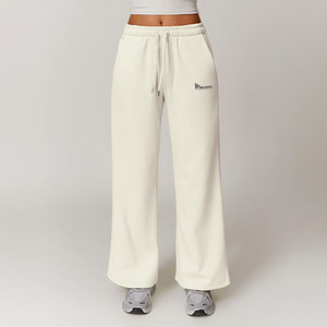 Pantalon de survêtement unisexe en coton oversize – Joggers amples décontractés vierges pour le sport – Vente en gros - Product Image 1