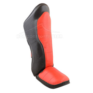 Espinilleras Profesionales de Cuero, Ligeras y Resistentes a Impactos, para Entrenamiento, Equipo Deportivo de Alta Protección y Densidad - Product Image 5