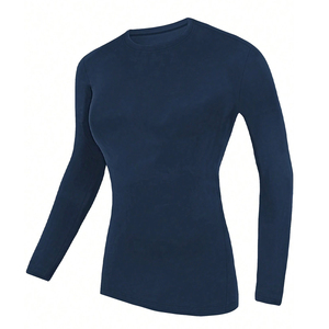 Custom Womens Gym Compression <b>Tops</b> Yoga Training Apparel Manufacturer Pakistan OEM Export Worldwide Supply Markets - Product Image 1