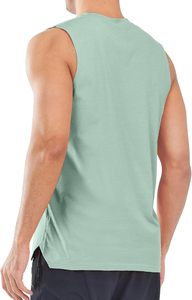 Chaleco Deportivo para Hombre al por Mayor, Camiseta sin Mangas para Entrenamiento Atlético, Cómoda, Transpirable, Ropa Deportiva sin Mangas, Servicio de Fabricación Personalizada - Product Image 2