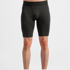 Gym Fitness Wear Elastic Waistband Above Knee Length Tight Fit Men's Shorts Breathable Base <b>Layer</b> Compression Short Pants Men - Product Image 2
