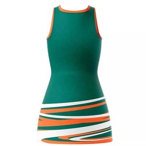 Blanc <span class=keywords><strong>cheerleading</strong></span> uniformes Plein Sublimé jeunes cheerleader uniformes Dernière conception Rouge <span class=keywords><strong>Cheerleading</strong></span> Uniformes Robe