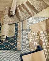 Tapis traditionnel indien en jute Kilim Dhurrie tissé à la main blanc coton naturel tapis de prière tissé à la main pour l'espace de la chambre d'hôtel