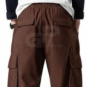 กางเกงคาร์โก้ผู้ชายทรงโมเดิร์น สไตล์สตรีทแวร์ ผ้าทนทาน สวมใส่สบาย เหมาะสำหรับแฟชั่นสตรีท ใส่ได้ทุกวัน และไลฟ์สไตล์แอคทีฟ - Product Image 6