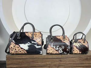 กระเป๋าหนังวัวแท้สไตล์ตะวันตกแบบใหม่ล่าสุด กระเป๋าสะพายข้างแฟชั่นสำหรับเดินทาง รับผลิตตามสั่ง ขายส่ง - Product Image 6