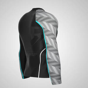 Camiseta de Protección Solar Transpirable para Hombre, Manga Larga, Secado Rápido, Protección UV, para Surf, Natación, Deportes Acuáticos - Product Image 4