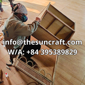 Máquina de Café de Juguete para Niños, Juego de Rol, de Ratán Natural, Cafetera de Juguete para Niños, Venta al por Mayor, Fábrica de Vietnam - Product Image 4