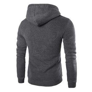 Haute Qualité 280gsm Hommes Plaine Pull En Gros Surdimensionné Impression Broderie Casual Hoodies - Product Image 4