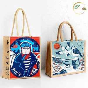 Bolsa de Yute Promocional Personalizada con Impresión para Publicidad de Marca y Eventos Corporativos - Product Image 3