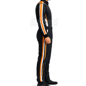 Combinaison de course intégrale pour pilotes, coupe ajustée, légère, respirante, séchage rapide, grande taille, tissu professionnel durable - Product Image 5