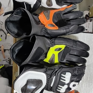 Good Quality Winter Warm Leather White Fashion Driver <b>Touch</b> <b>Screen</b> Outdoor Plain Safety <b>Gloves</b> with Flexible Thumb - Product Image 3