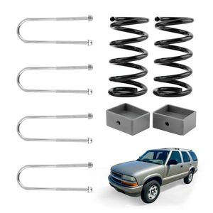 Chevrolet C10 1963-1972 Tuning Shocks Strut & Suspension Systems Lowering Kit 3 Inch Front/5 Inch Rear Drop Spring - Product Image 1