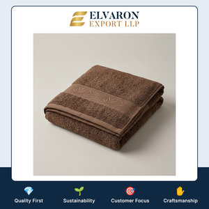 Serviette de bain en coton premium pour hôtel et spa, serviette en tissu éponge doux pour l'hôtellerie, les centres de villégiature et l'usage quotidien - Product Image 6
