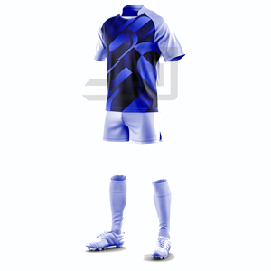 Kit de rugby personnalisé professionnel, maillot sublimé, short, broderie 3D, antibactérien, coupe-vent, évacuation de l'humidité, léger - Product Image 2